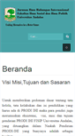 Mobile Screenshot of hi.fisip.unand.ac.id